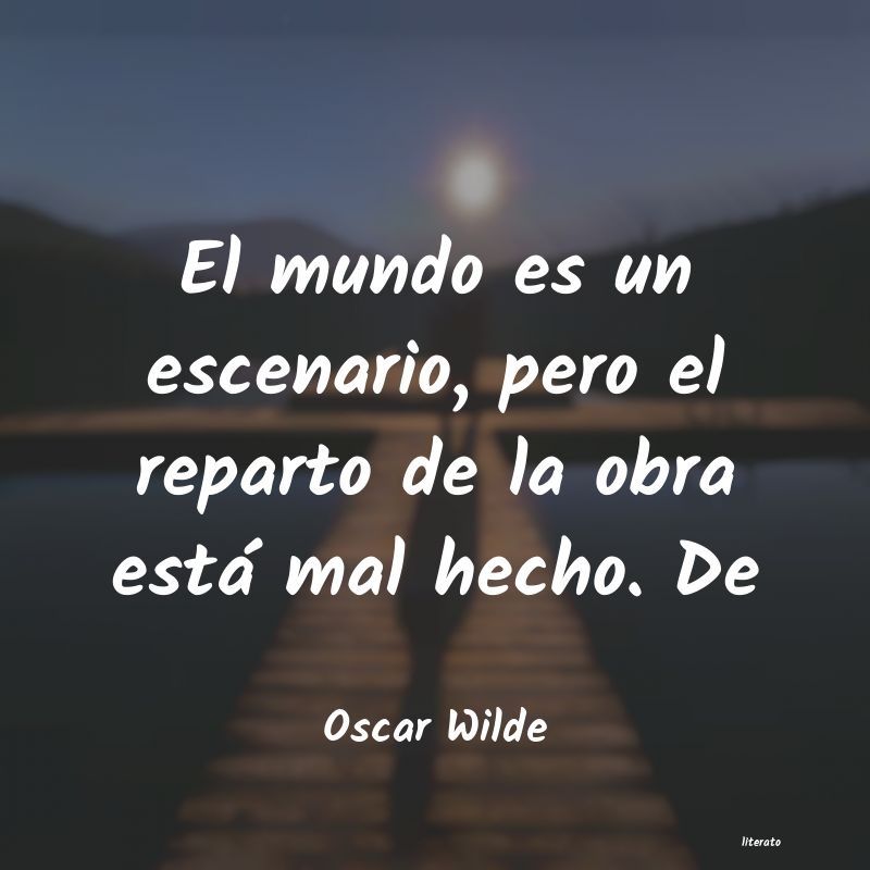 Frases de Oscar Wilde