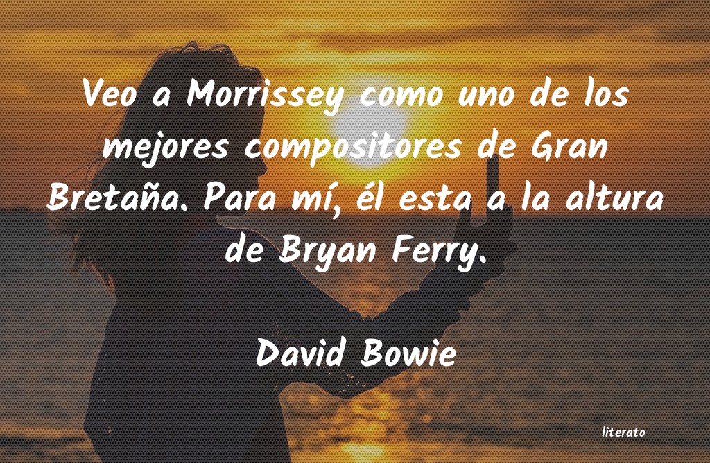 frases de David Bowie