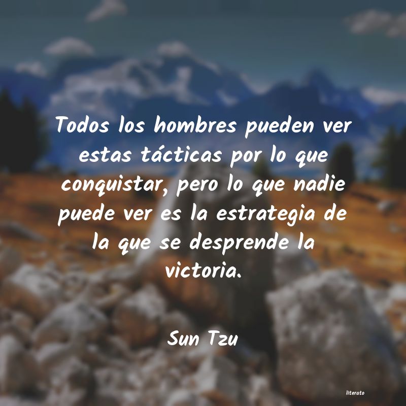 Frases de Sun Tzu