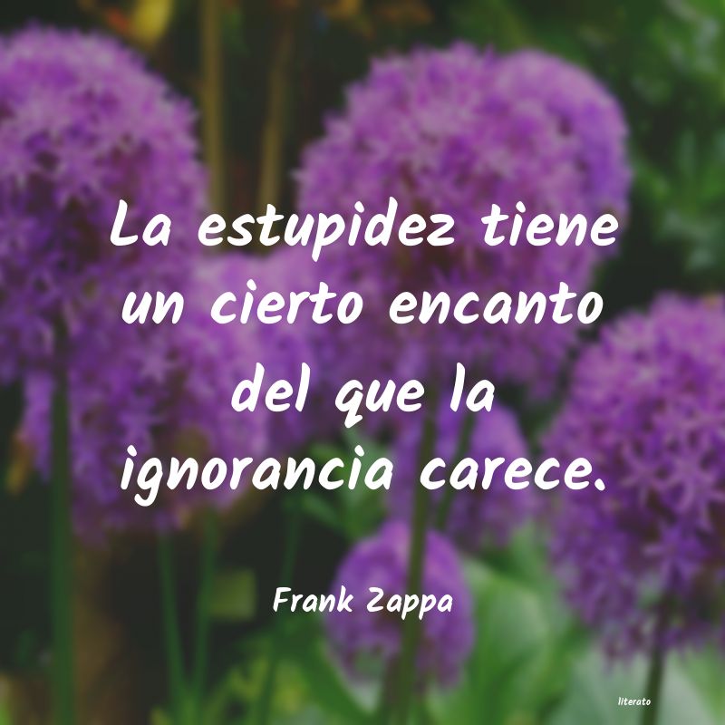 Frases de Frank Zappa