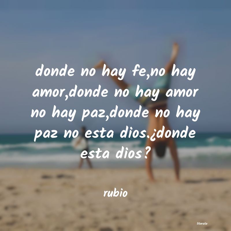 frases de rubio