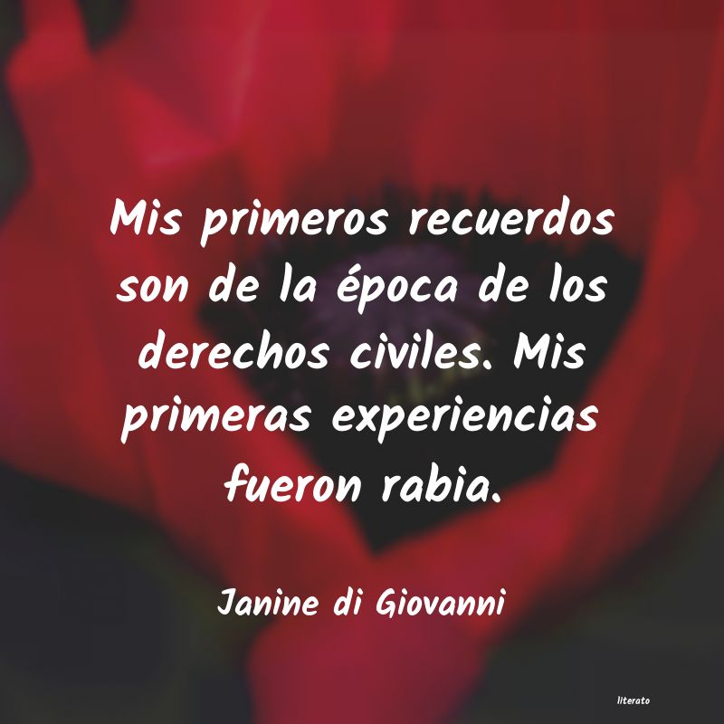 frases de Janine di Giovanni