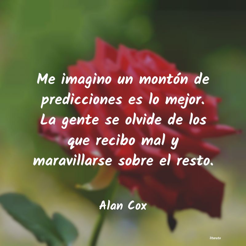 frases de Alan Cox