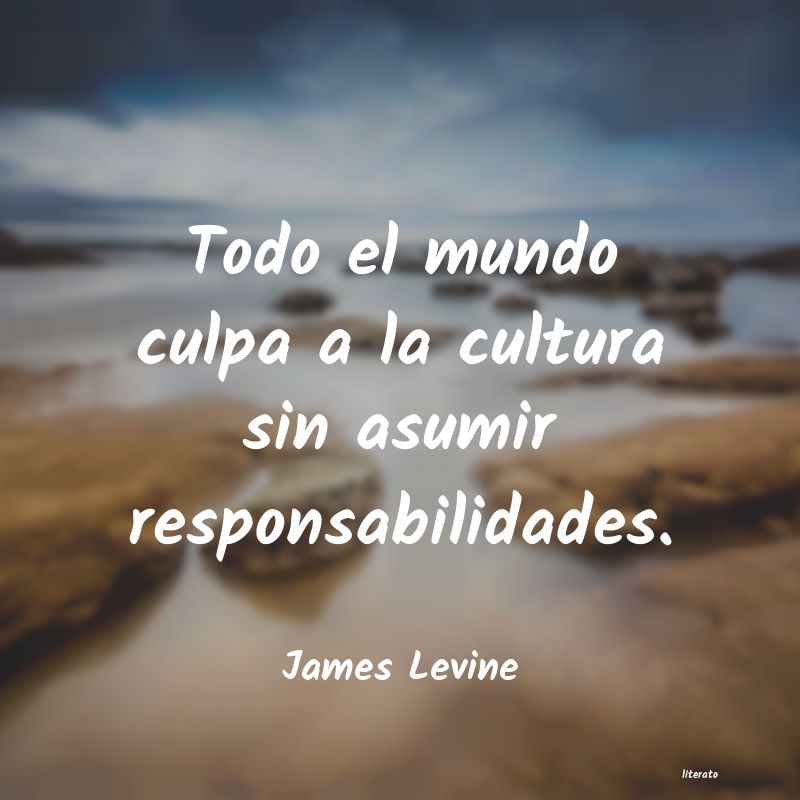 Frases de James Levine