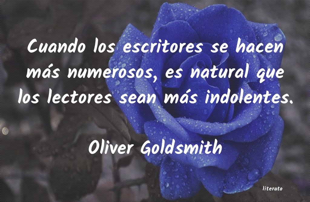 Frases de Oliver Goldsmith