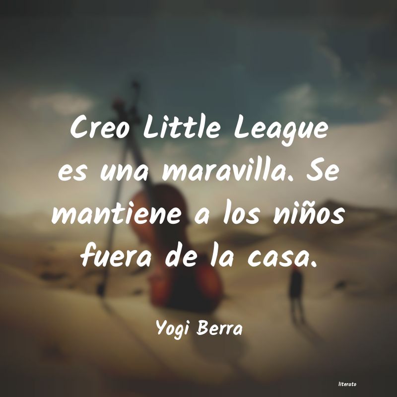 frases de Yogi Berra