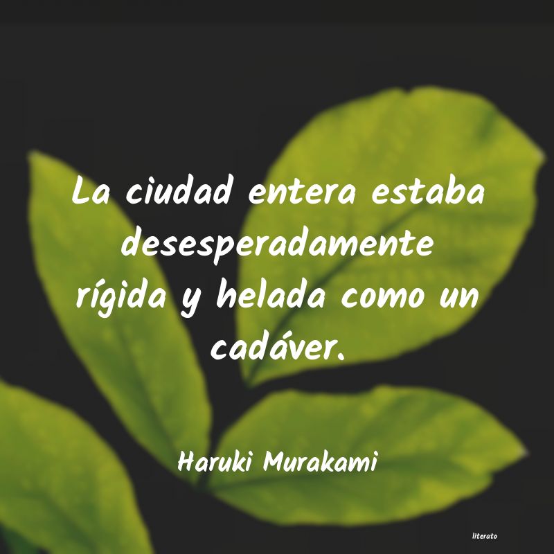 frases de Haruki Murakami