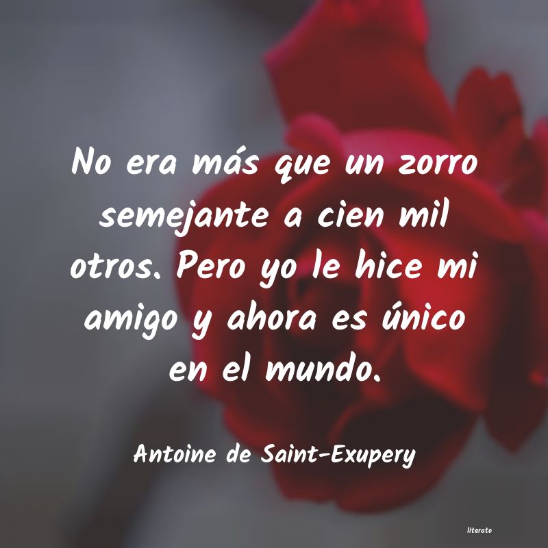 frases de Antoine de Saint-Exupery