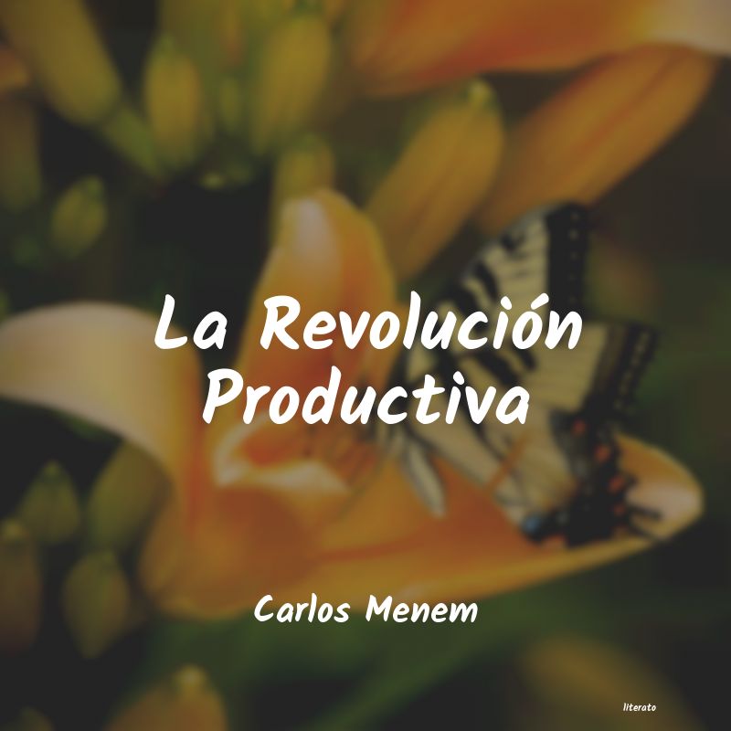 Frases de Carlos Menem