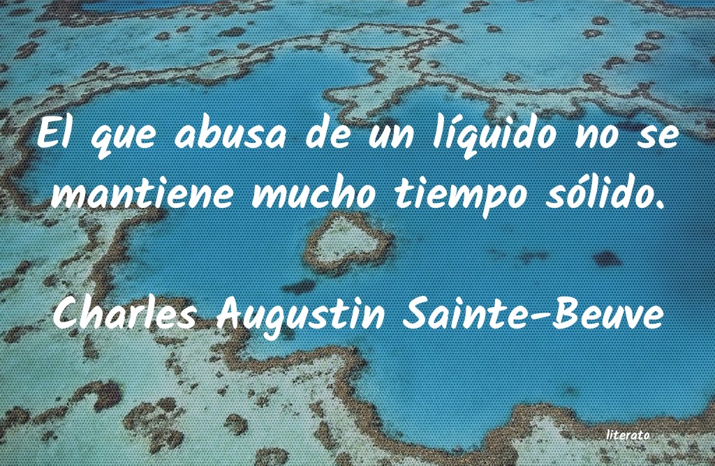 frases de Charles Augustin Sainte-Beuve
