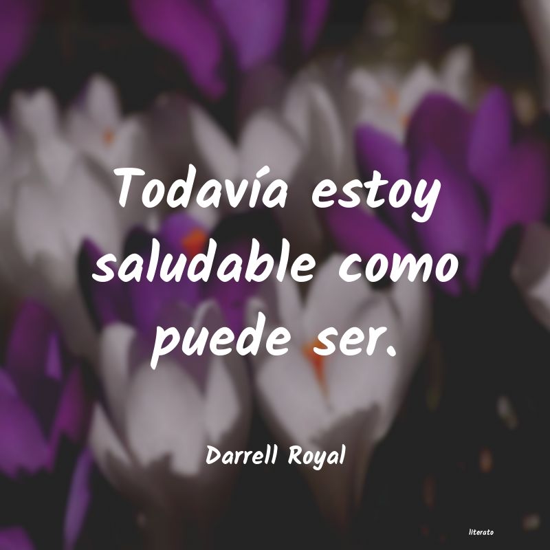 Frases de Darrell Royal