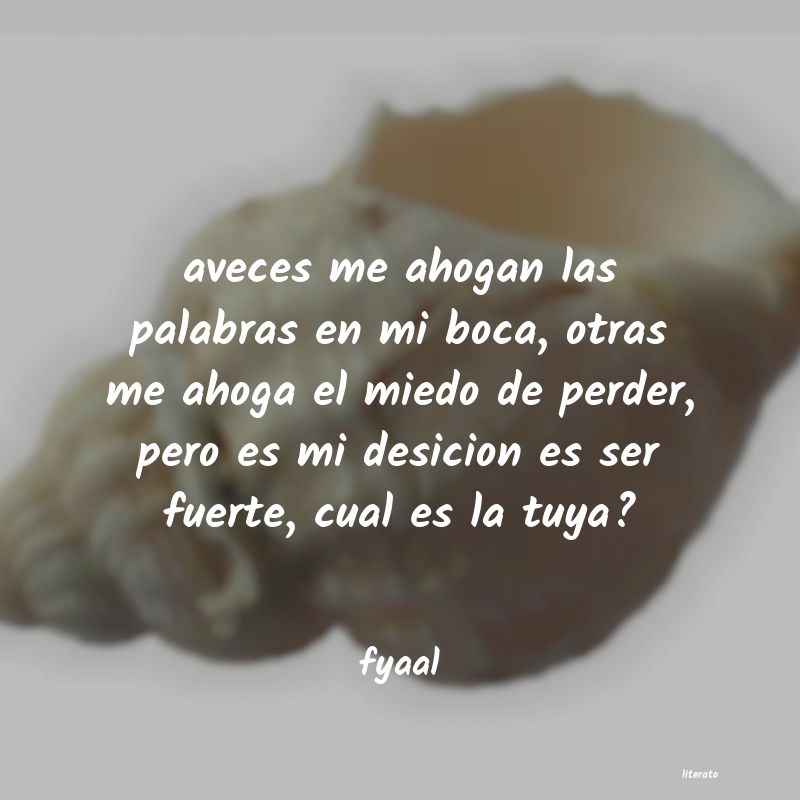 Frases de fyaal