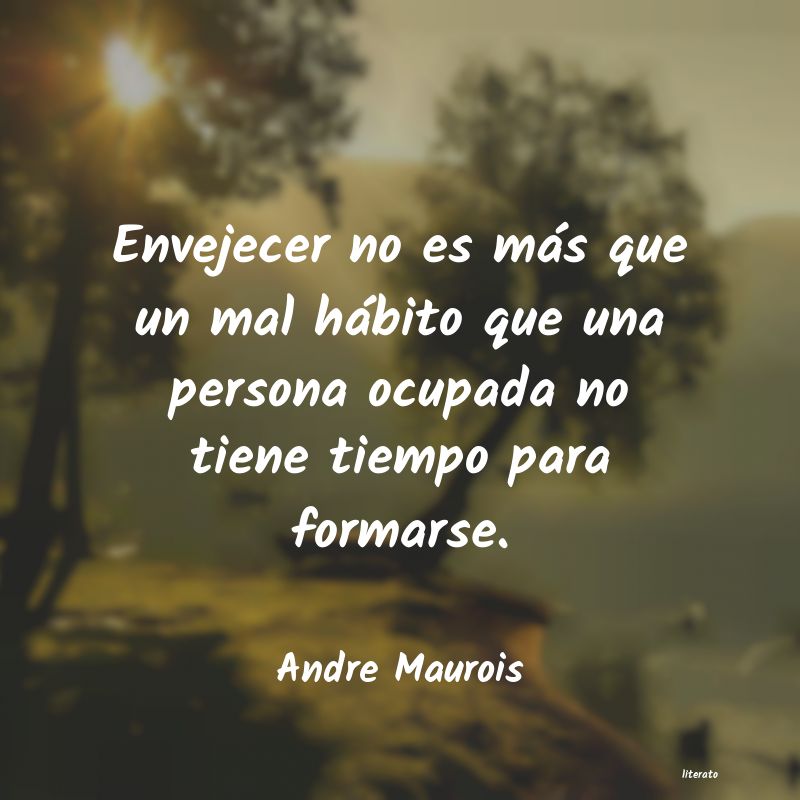 Frases de Andre Maurois