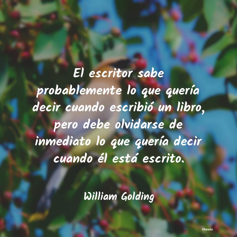 frases de William Golding