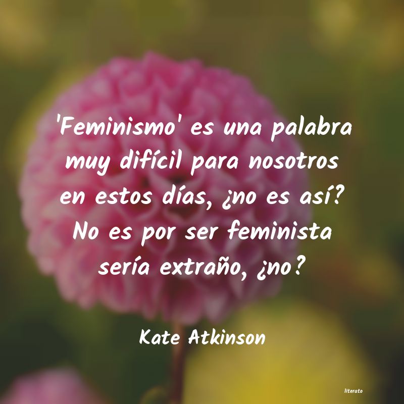frases de Kate Atkinson