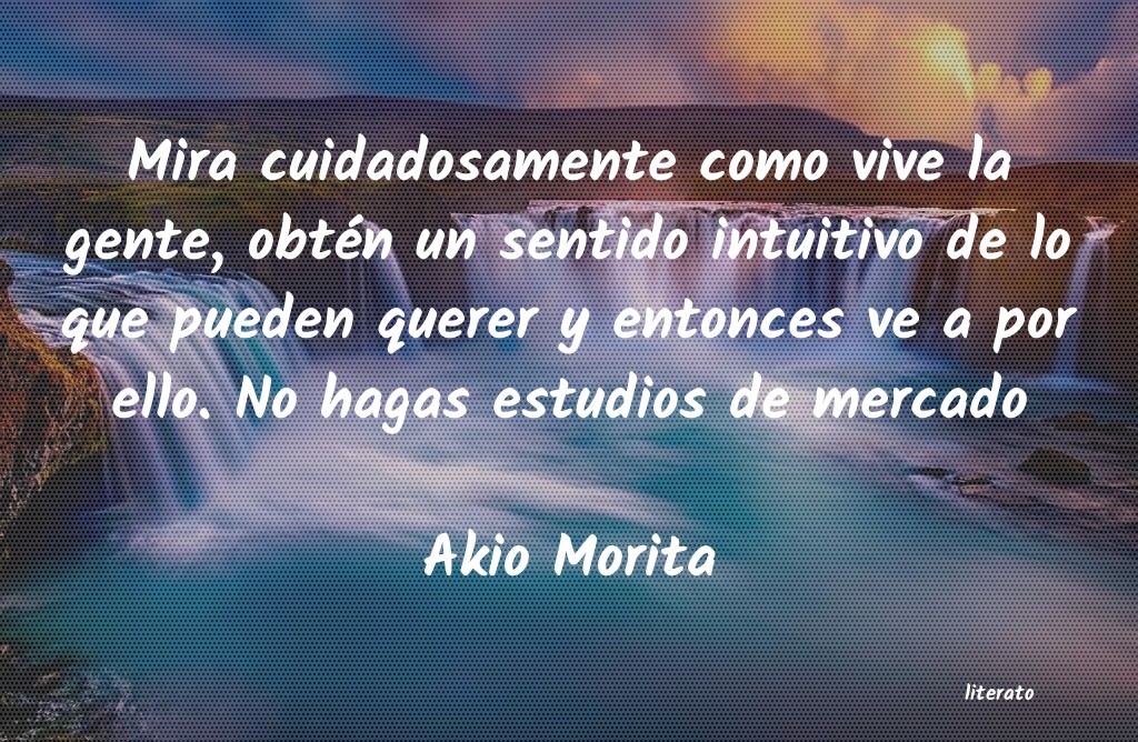 Frases de Akio Morita