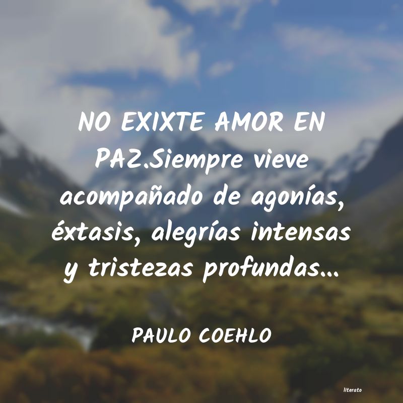 frases de PAULO COEHLO