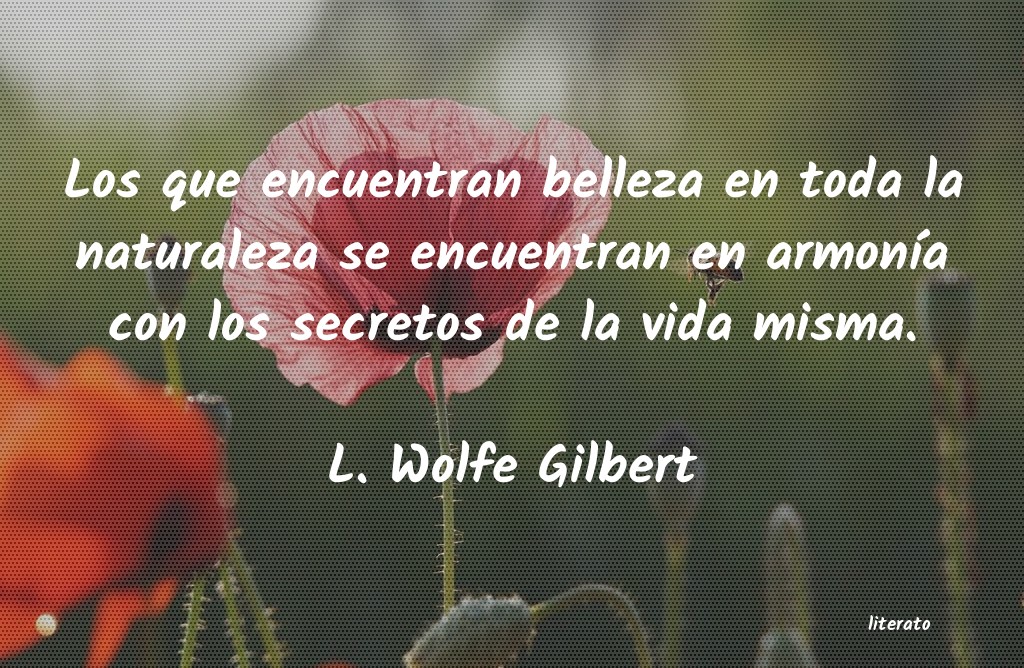 frases de L. Wolfe Gilbert