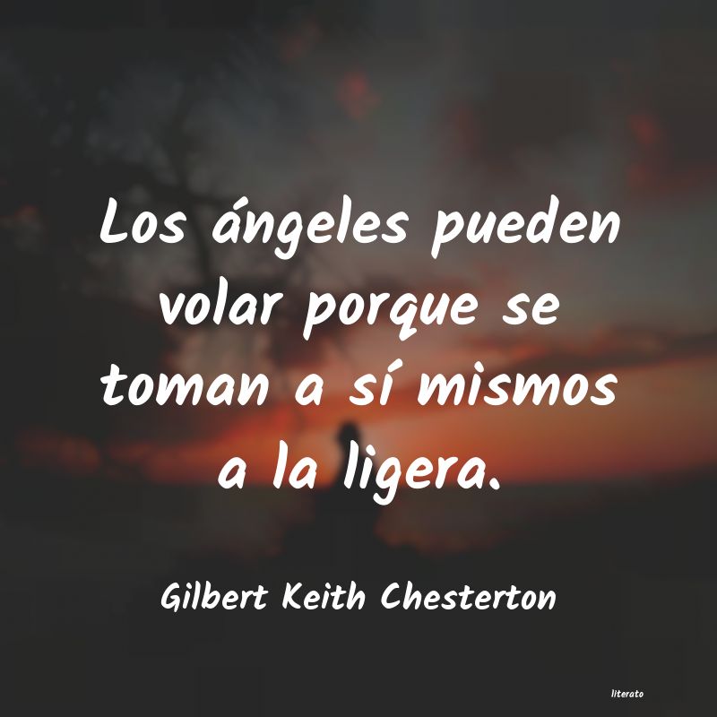 Frases de Gilbert Keith Chesterton