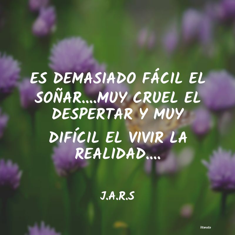 frases de J.A.R.S