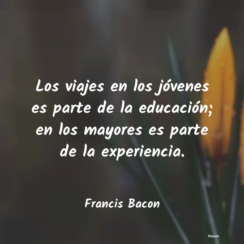 Frases de Francis Bacon