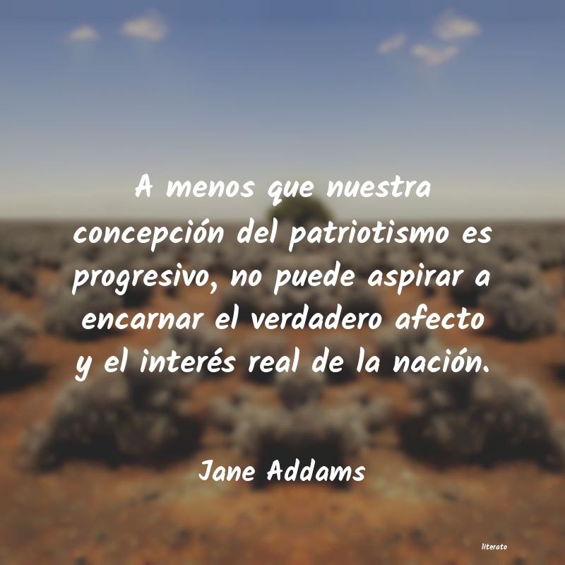Frases de Jane Addams