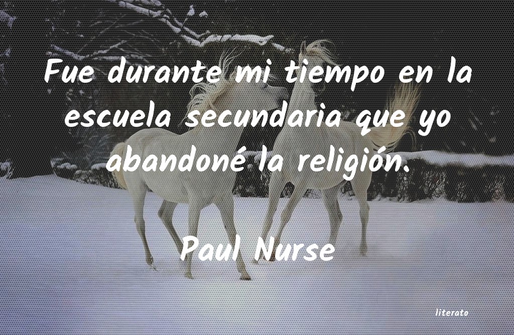 Frases de Paul Nurse