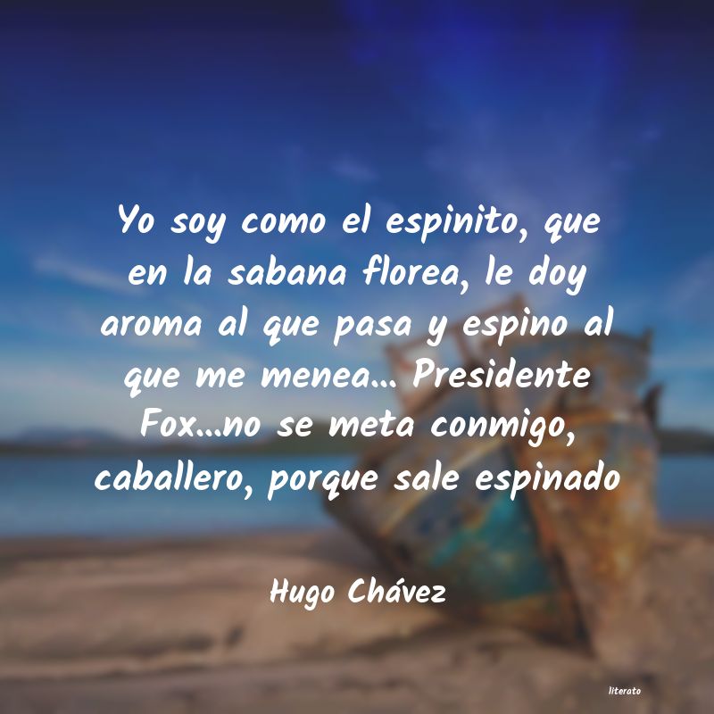 Frases de Hugo Chávez