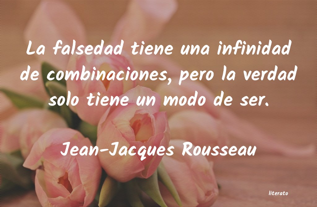 frases de Jean-Jacques Rousseau