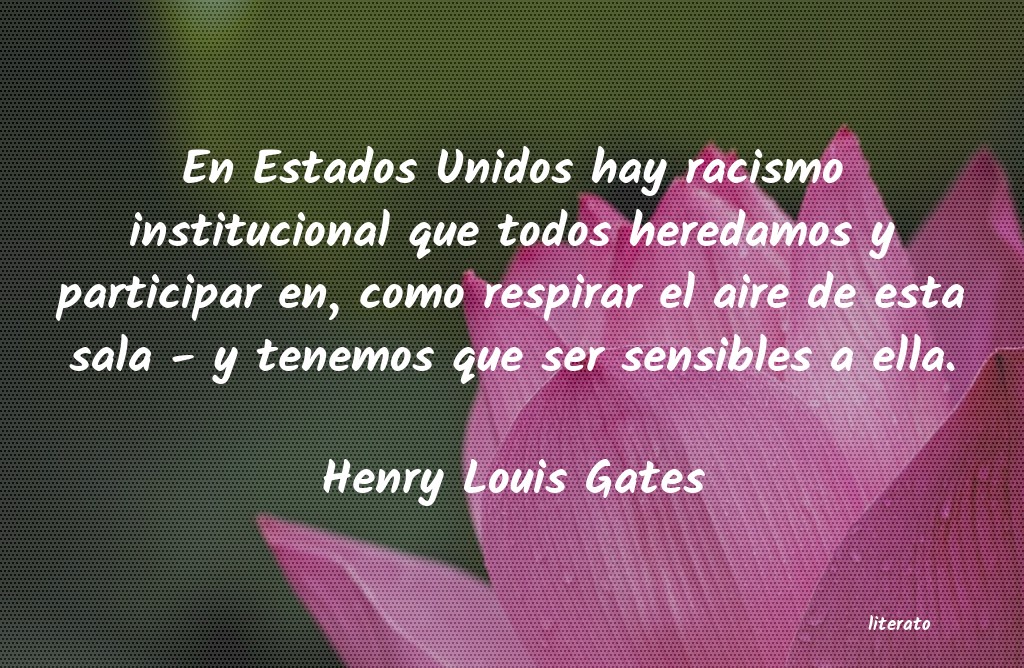 frases de Henry Louis Gates