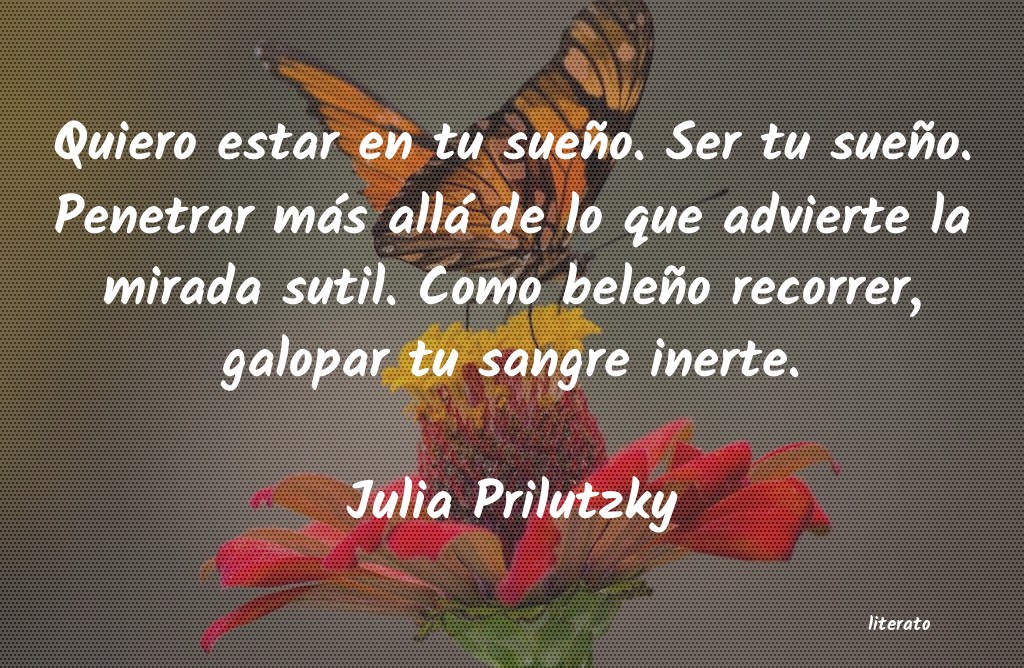 frases de Julia Prilutzky