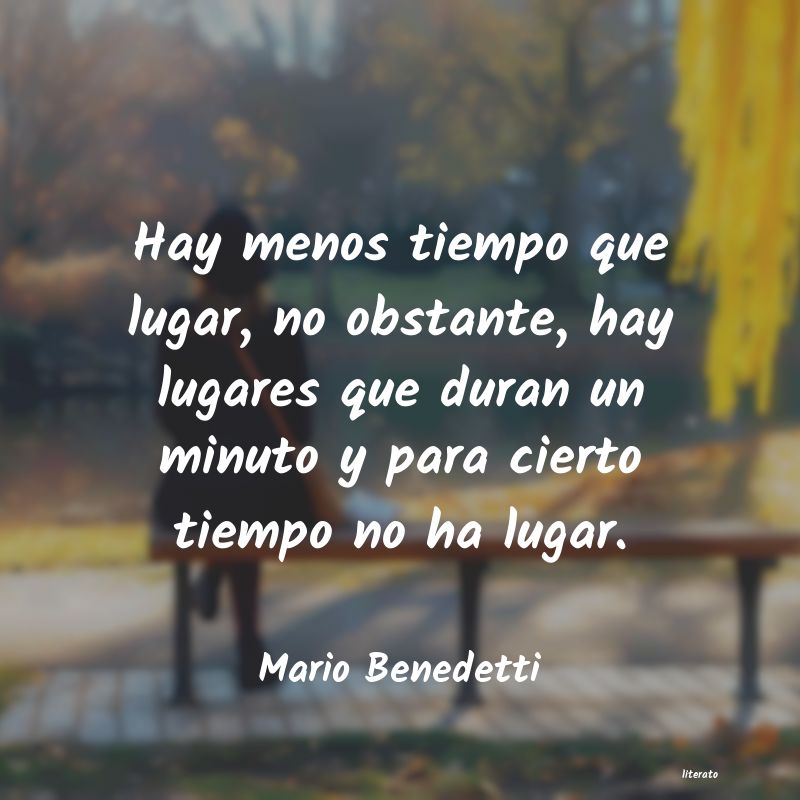 frases de Mario Benedetti
