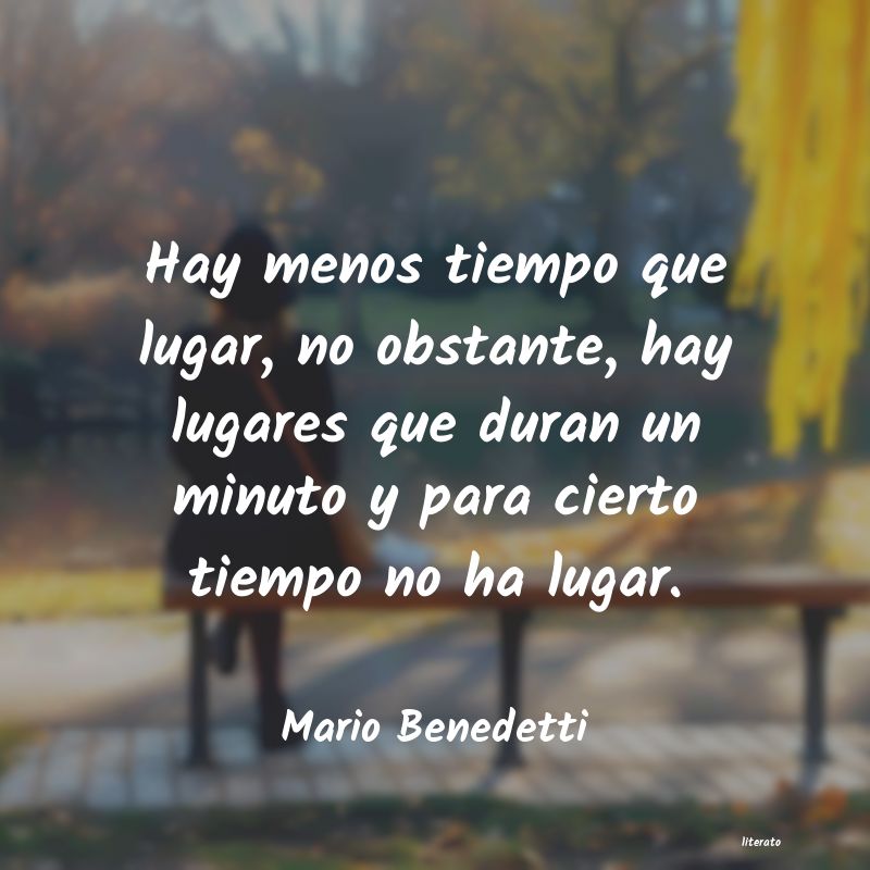 Frases de Mario Benedetti