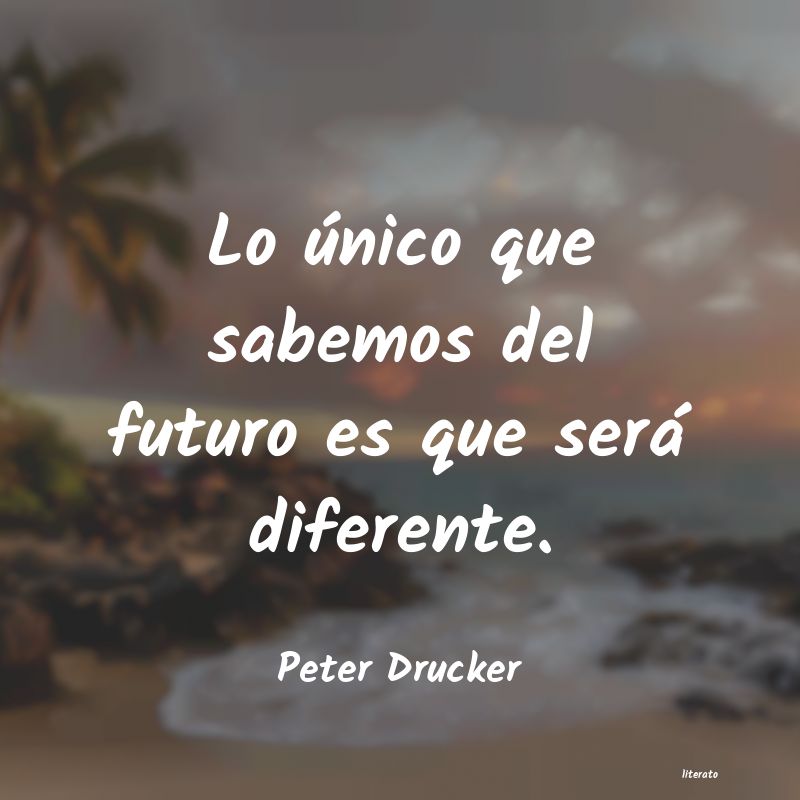 Frases de Peter Drucker