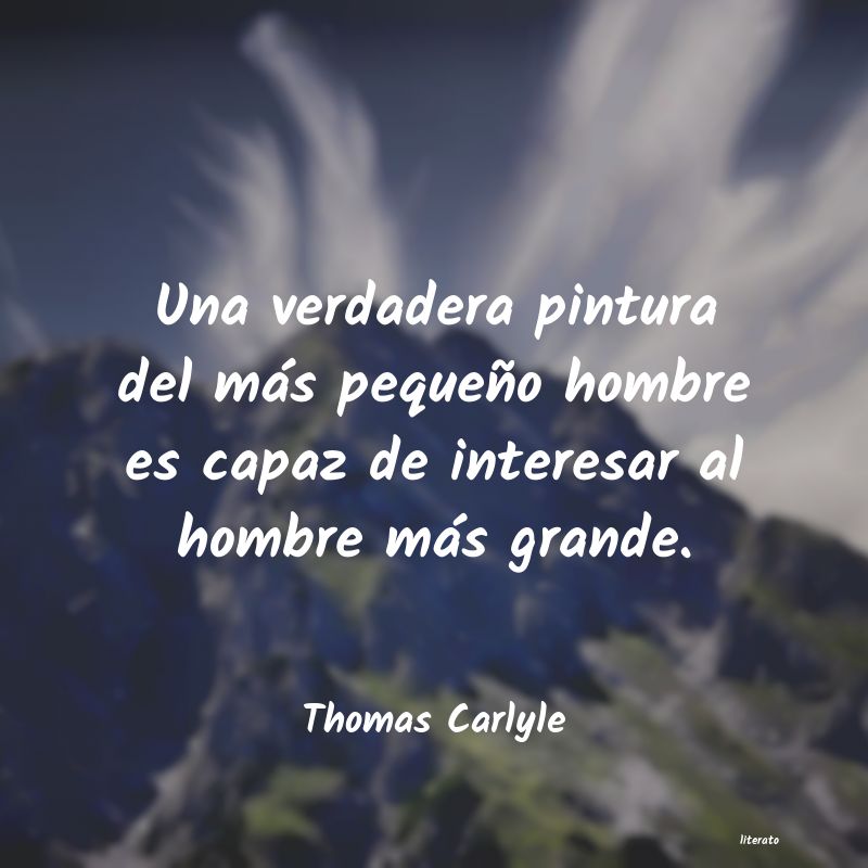 Frases de Thomas Carlyle