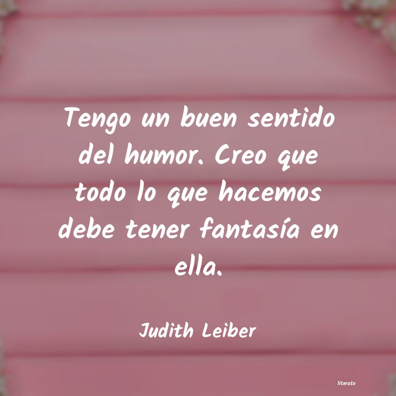 Frases de Judith Leiber