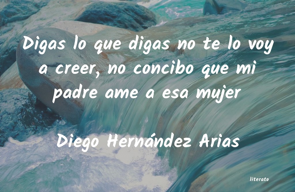 frases de Diego Hernández Arias