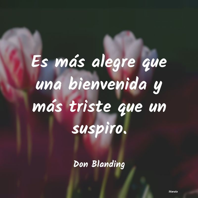 Frases de Don Blanding