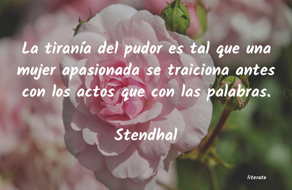 Frases de Stendhal