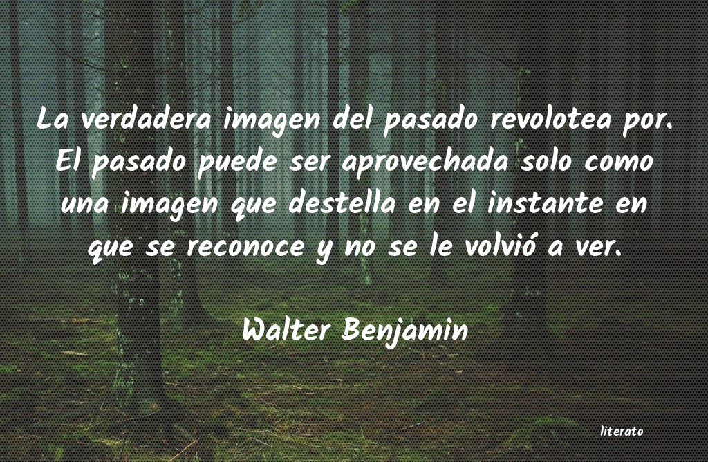 Frases de Walter Benjamin