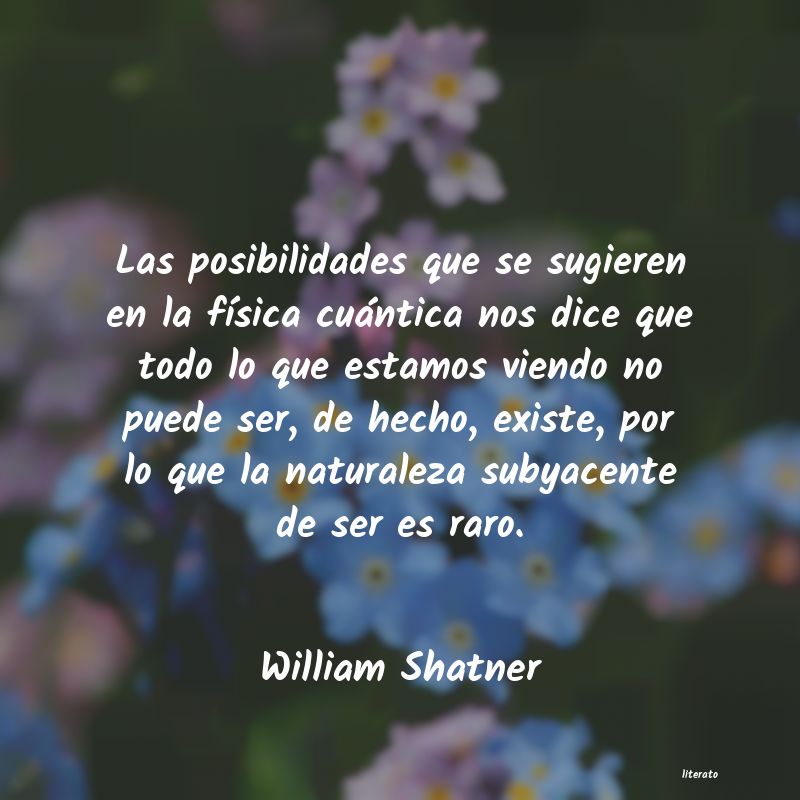 frases de William Shatner