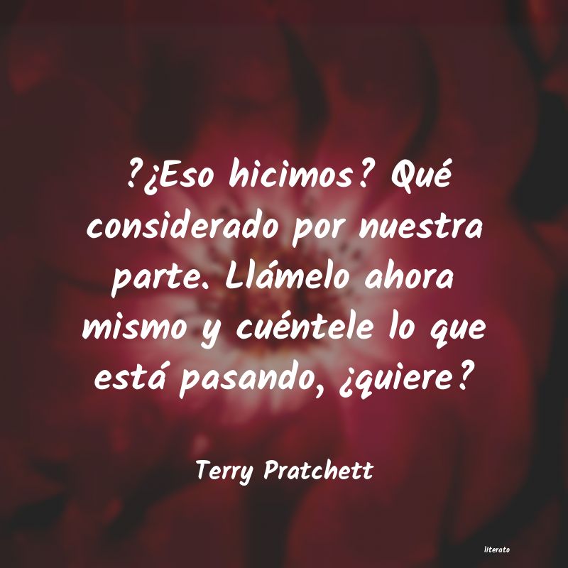 Frases de Terry Pratchett