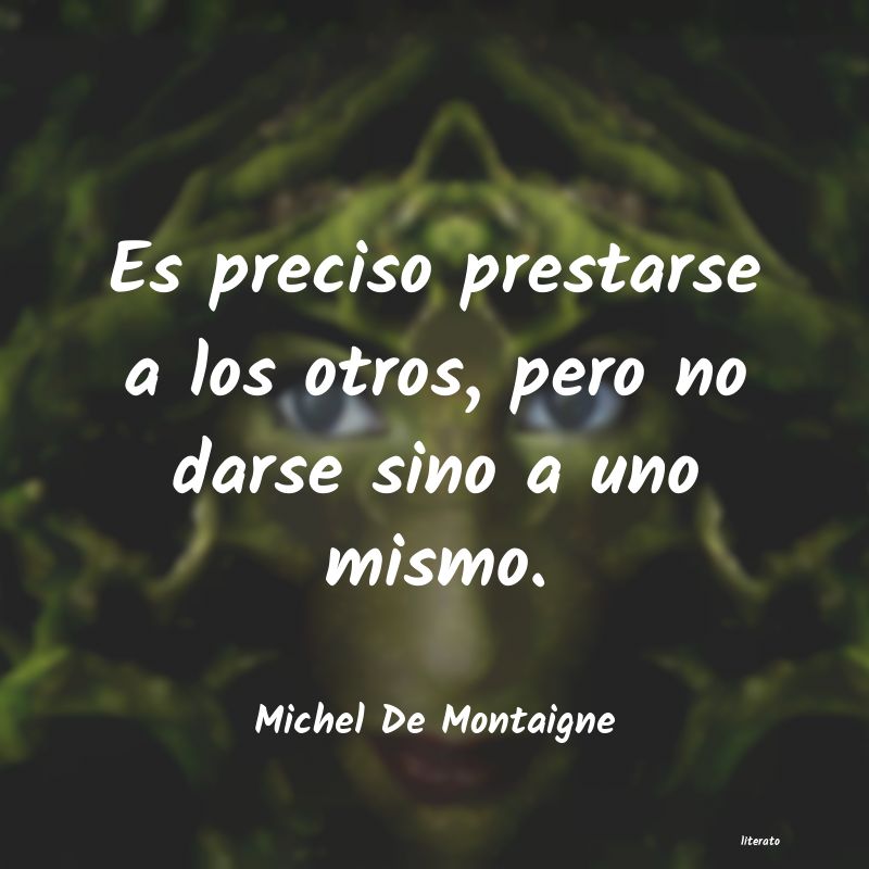 frases de Michel De Montaigne