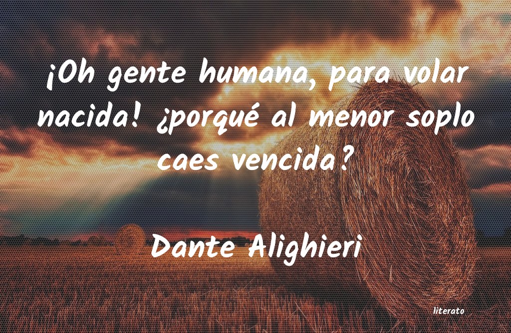 frases de Dante Alighieri