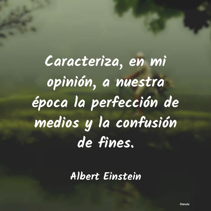 frases de Albert Einstein