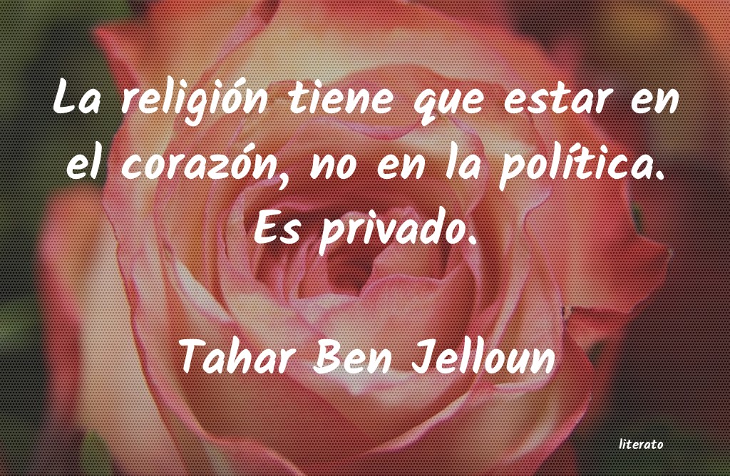 frases de Tahar Ben Jelloun