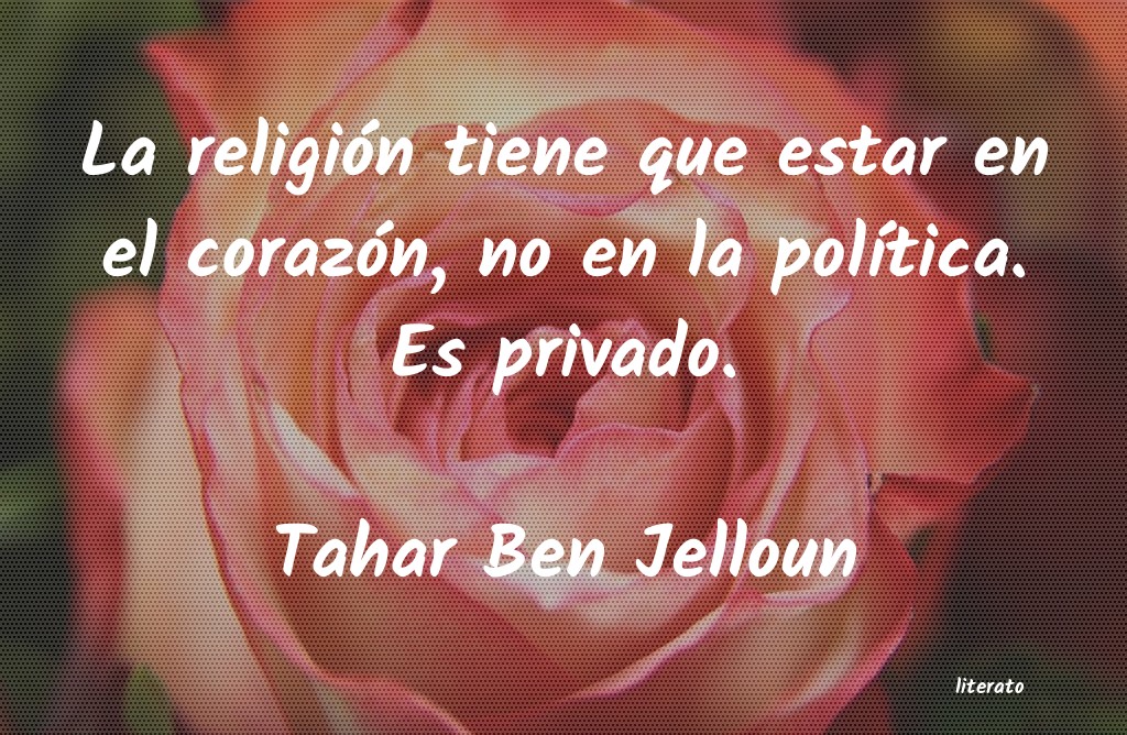 Frases de Tahar Ben Jelloun