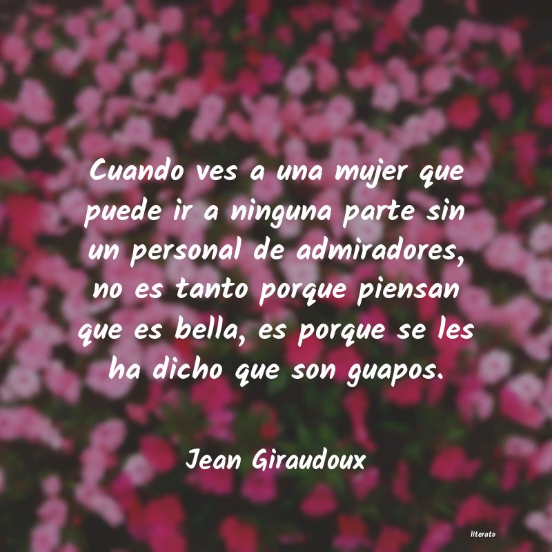 Frases de Jean Giraudoux