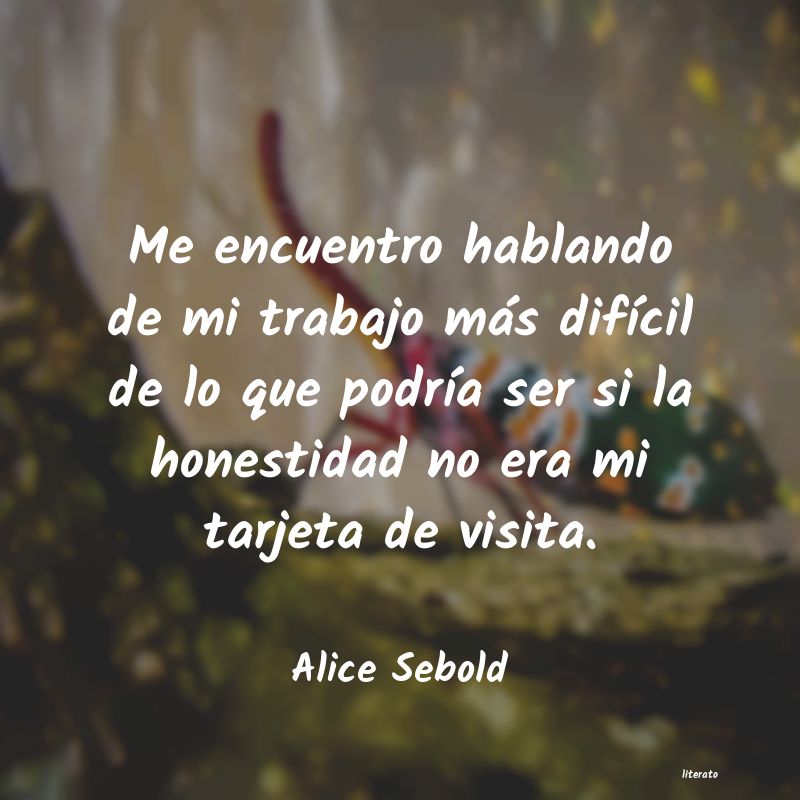 Frases de Alice Sebold