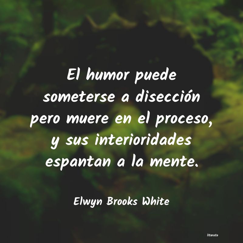 Frases de Elwyn Brooks White